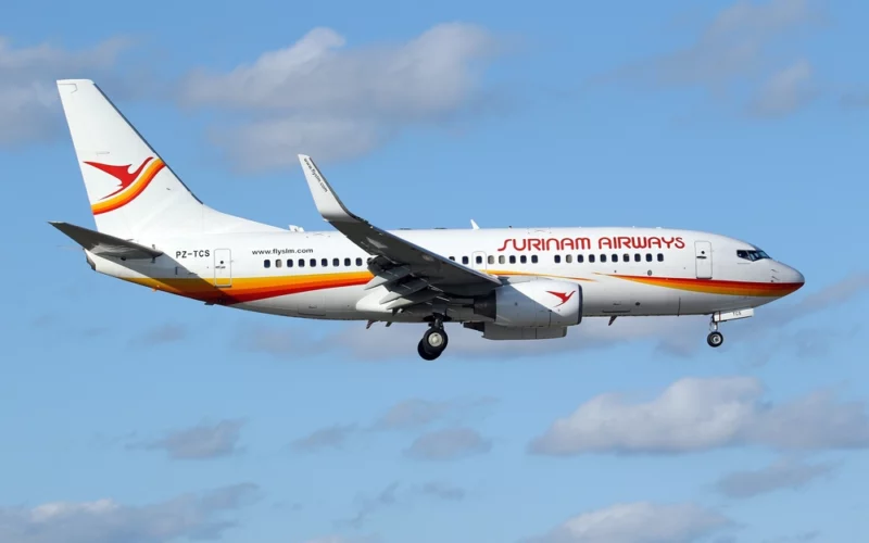 Miami,,Fl,,Usa,-,January,07,2019:,Surinam,Airways,Boeing