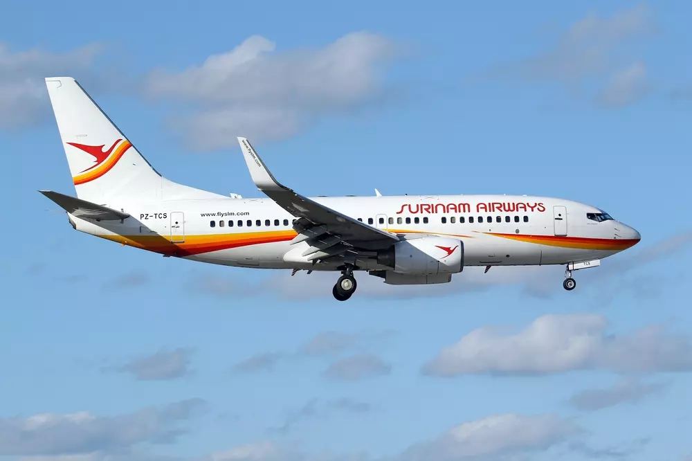 Miami,,Fl,,Usa,-,January,07,2019:,Surinam,Airways,Boeing