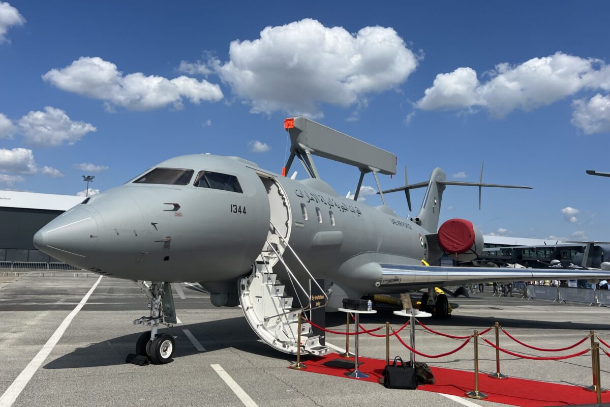 Saab GlobalEye at Paris Air Show 2025