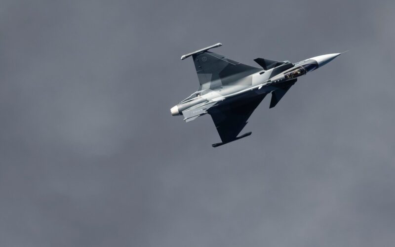 Saab Gripen fighter jet