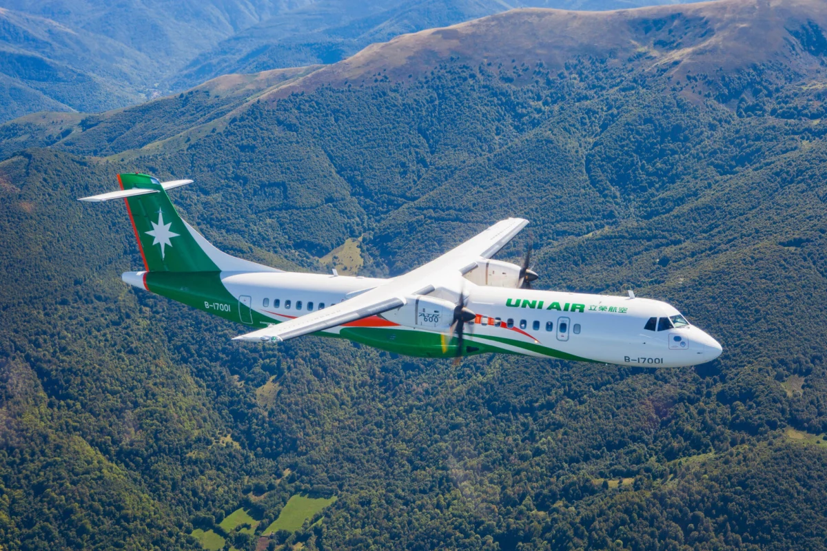 UNI Air ATR 72 600 turboprop aircraft