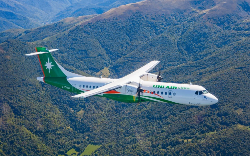 UNI Air ATR 72 600 turboprop aircraft