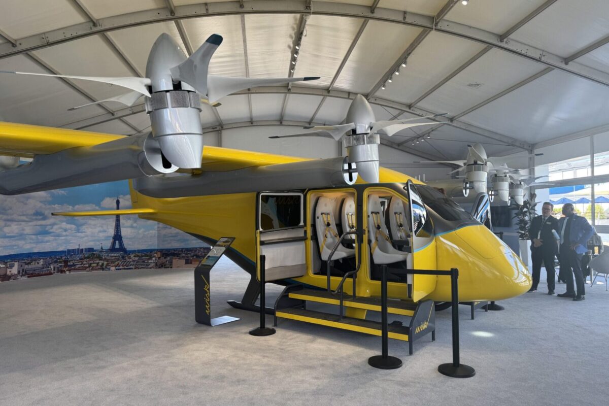 Wisks 6th generation air taxi