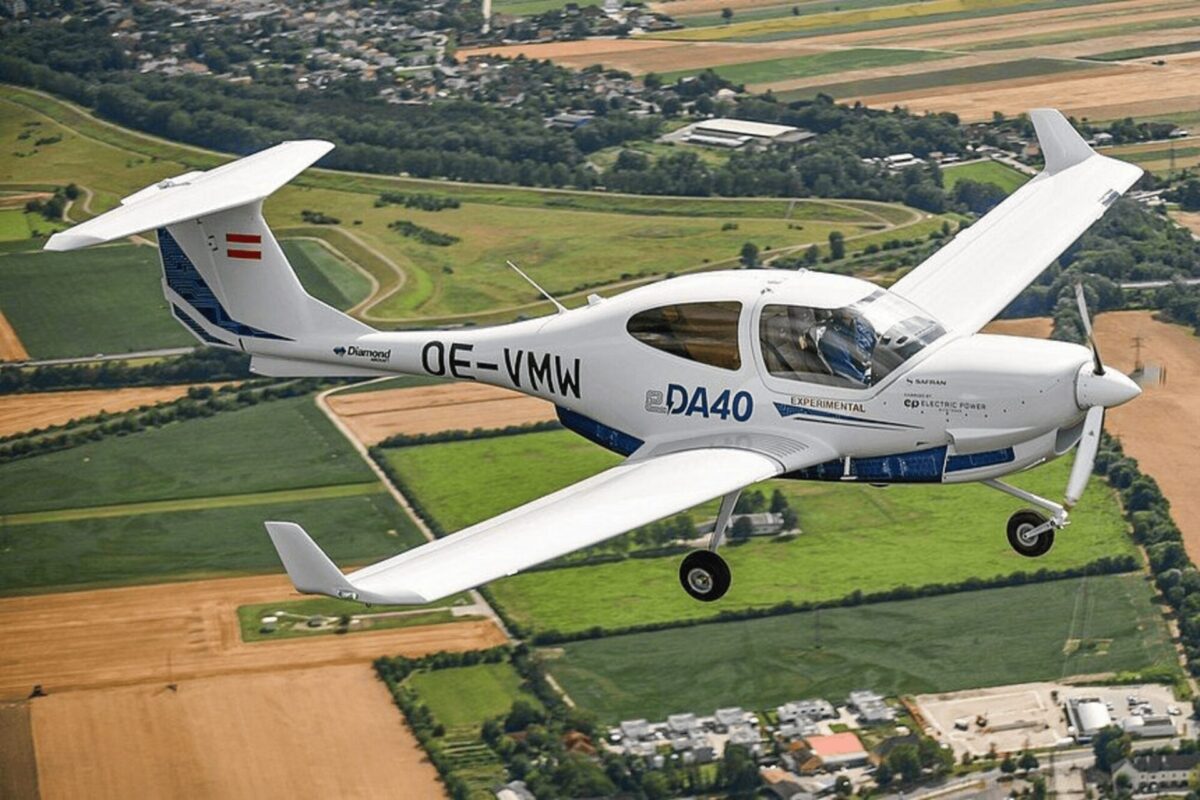 eDA40 training aircraft