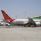 Air India Boeing 787 Dreamliner aircraft in Delhi Airport