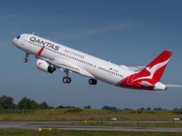 First Qantas A321XLR