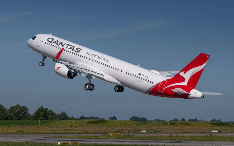 First Qantas A321XLR First Qantas A321XLR