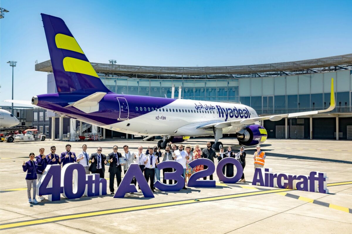 A320 flyadeal 40th aircraft