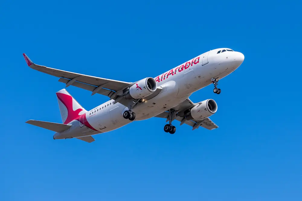 BoryspilUkraine March102021AirArabiaAirbusA320 214 Air Arabia