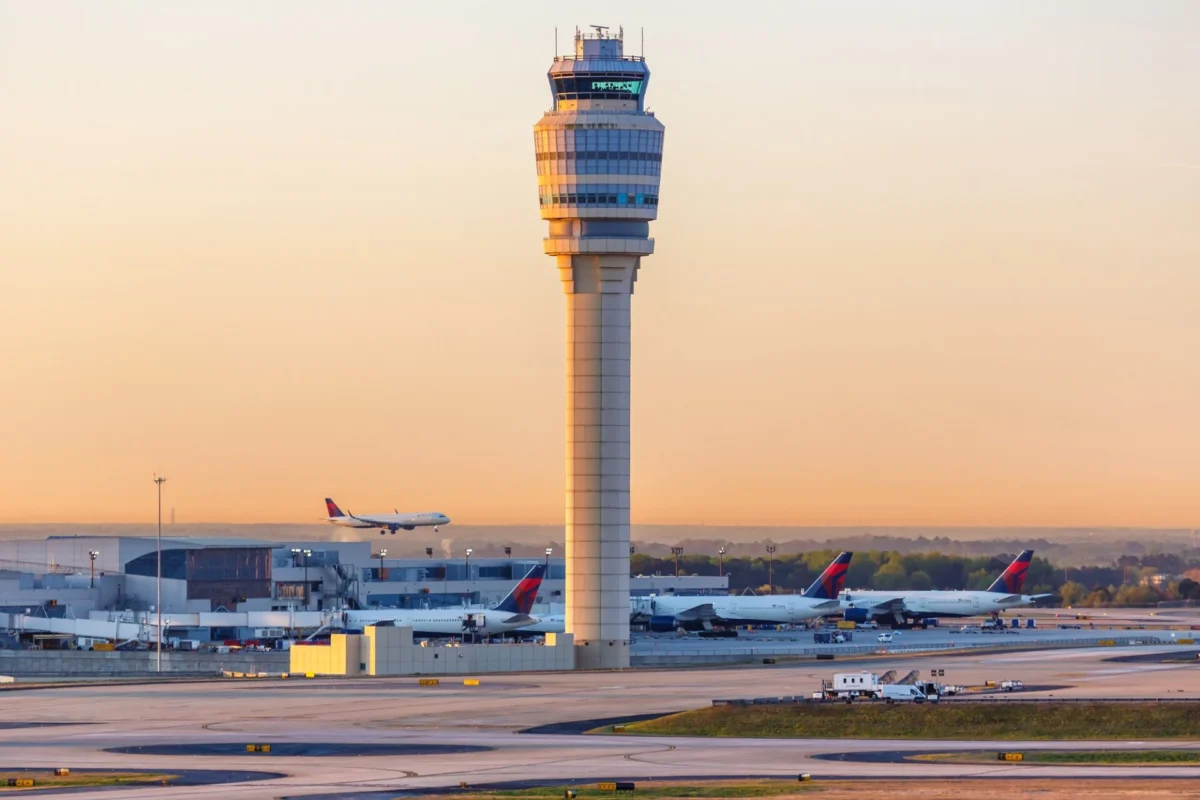 ATC Tower at Atlanta Airport ATL ATC Tower at Atlanta Airport ATL