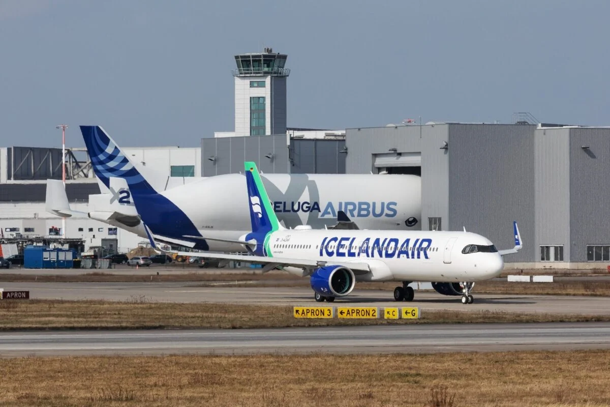 Airbus A321LR Icelandair HH Finkenwerder Airbus A321LR Icelandair HH Finkenwerder
