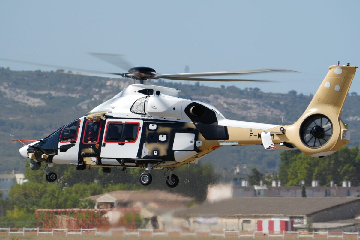 Airbus Helicopters flight testing of H160M Guépard