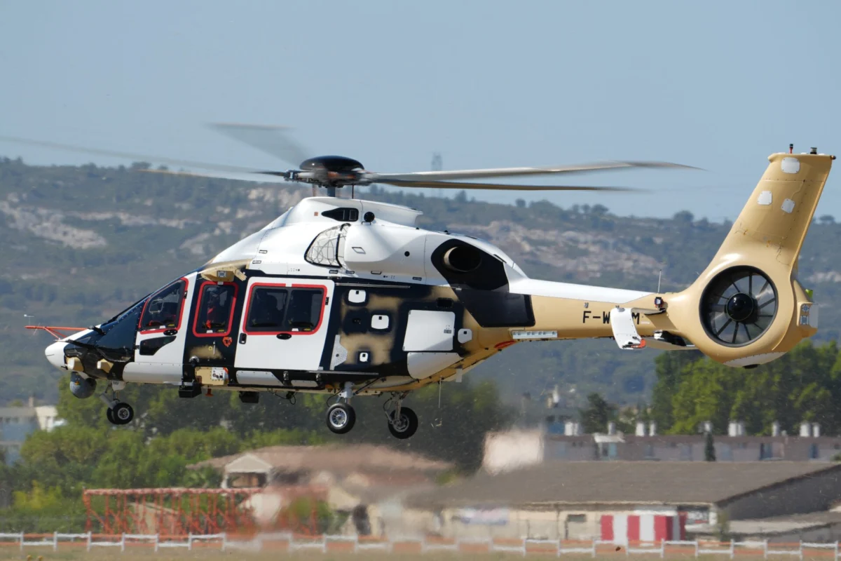 Airbus Helicopters flight testing of H160M Guépard