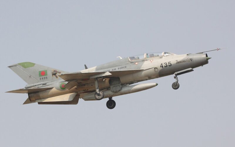 Bangladesh F 7 fighter jet