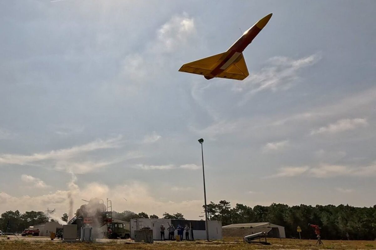 Banshee Jet 80 aerial targets used by the French DGA