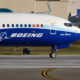Boeing 737 MAX 10 experimental aircraft on runway in company colors