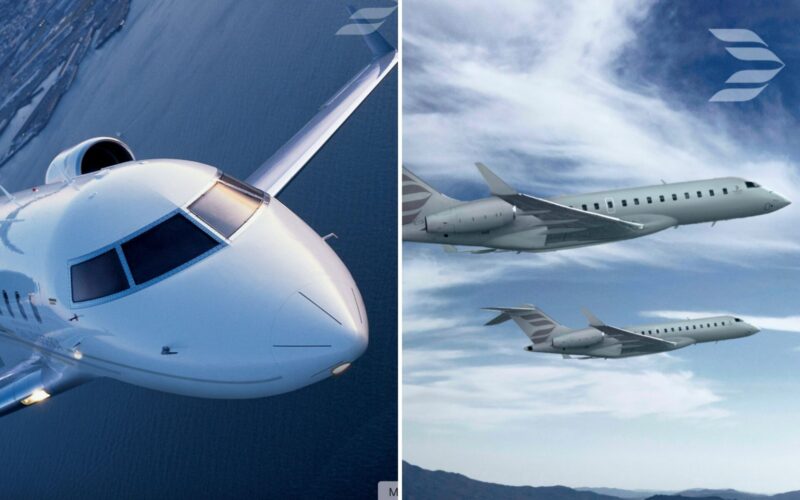 Bombardier secures order for 50 challenger and global aircraft