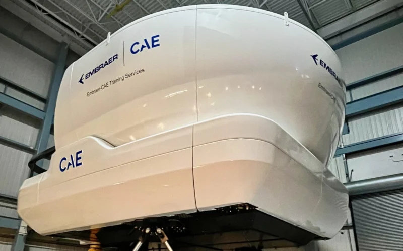 CAE Embraer flight simulator