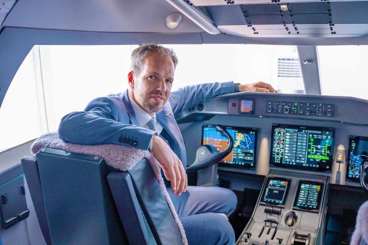 Deutsche Aircraft CEO Nico Neumann