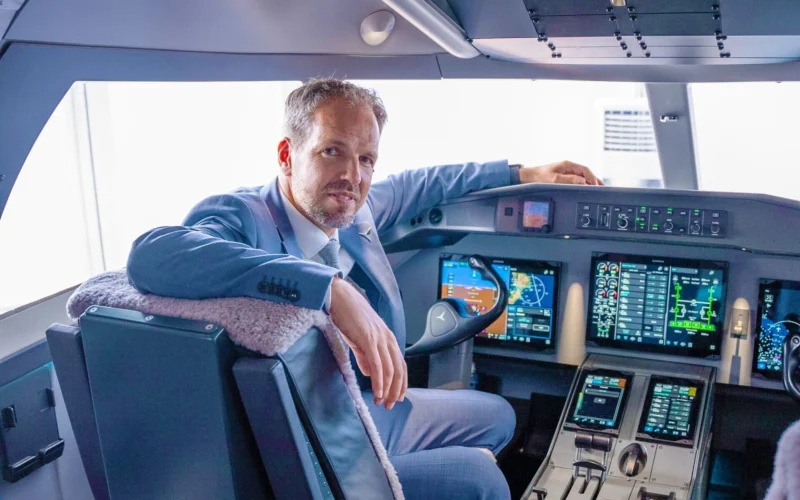 Deutsche Aircraft CEO Nico Neumann
