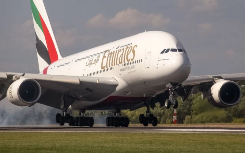 Emirates A380 SYD