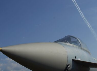 Eurofighter Typhoon aircraft cockpit