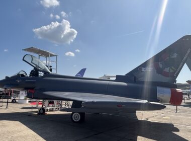 Eurofighter Typhoon at Paris Air Show 2025