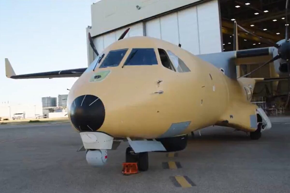 First Spanish C295 maritime surveillance aircraft rolls out First Spanish C295 maritime surveillance aircraft rolls out