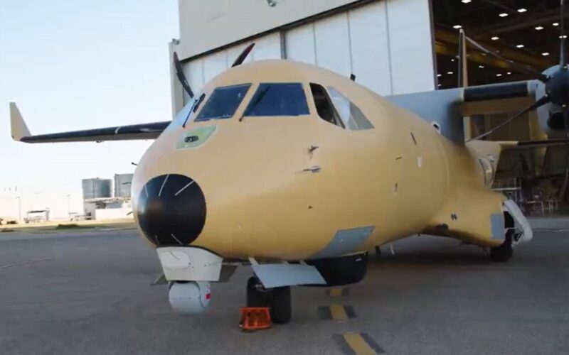 First Spanish C295 maritime surveillance aircraft rolls out
