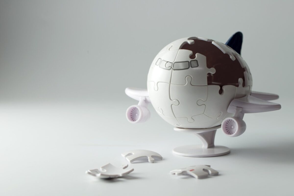 Fragmented jigsaw aircraft