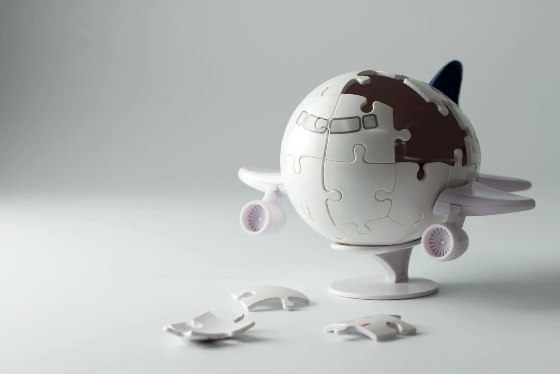 Fragmented jigsaw aircraft