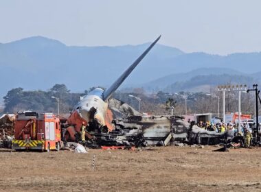 Jeju Air flight 2216 crash site