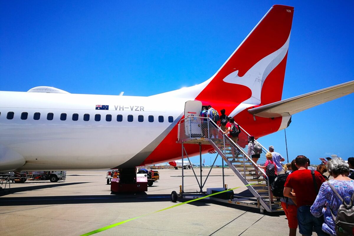 Qantas Boeing 737 800