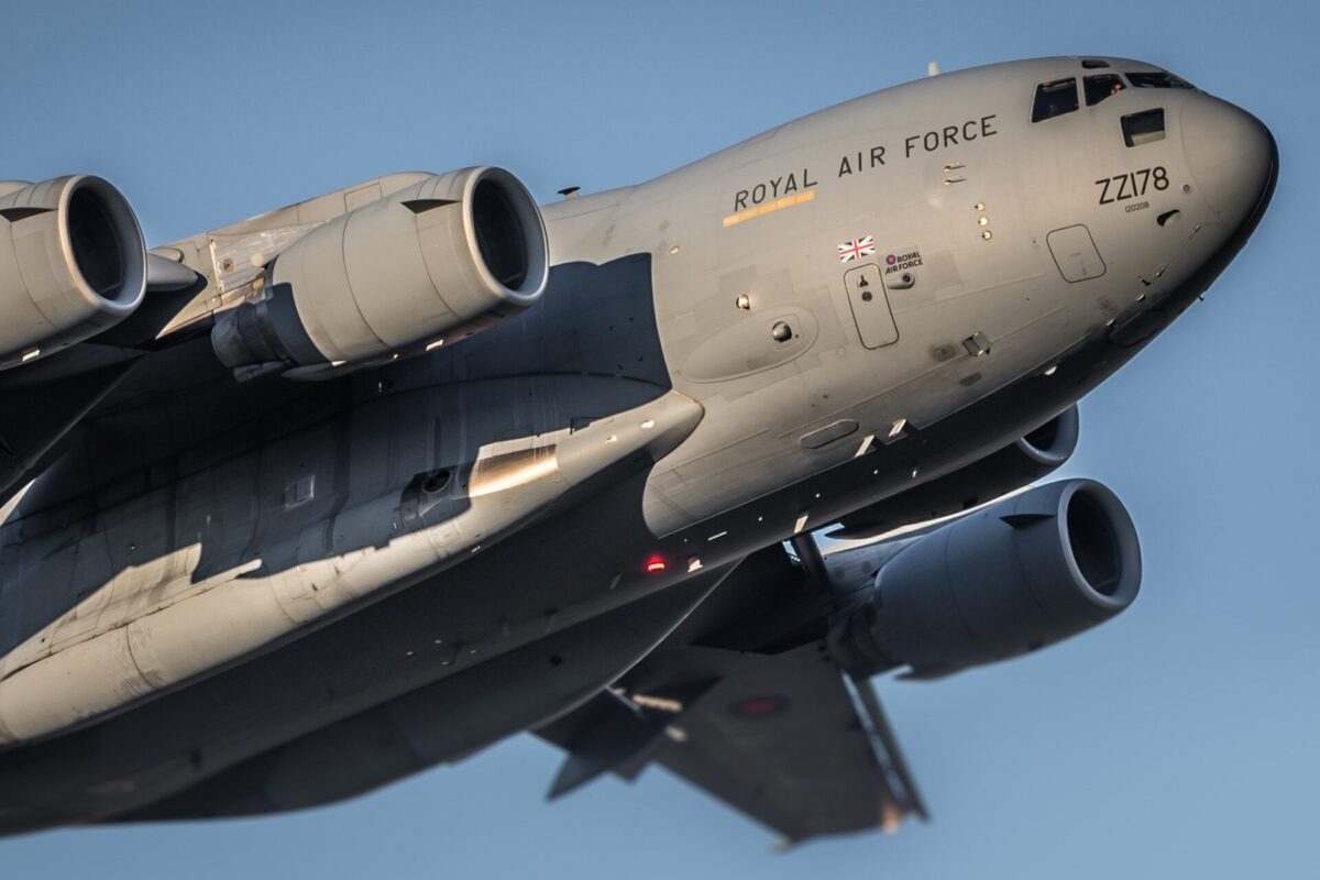 RAF C17 Globemaster