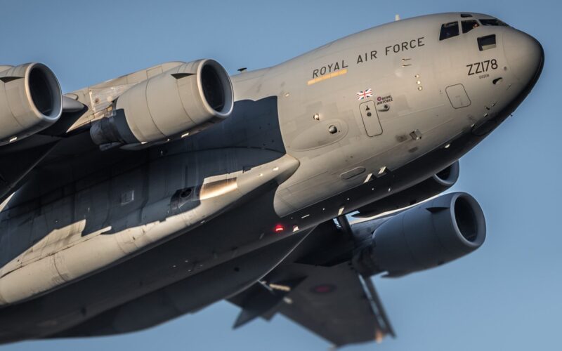 RAF C17 Globemaster