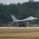 RTAF F 16 fighter jet