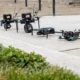Small drones lined up by the US Pentagon