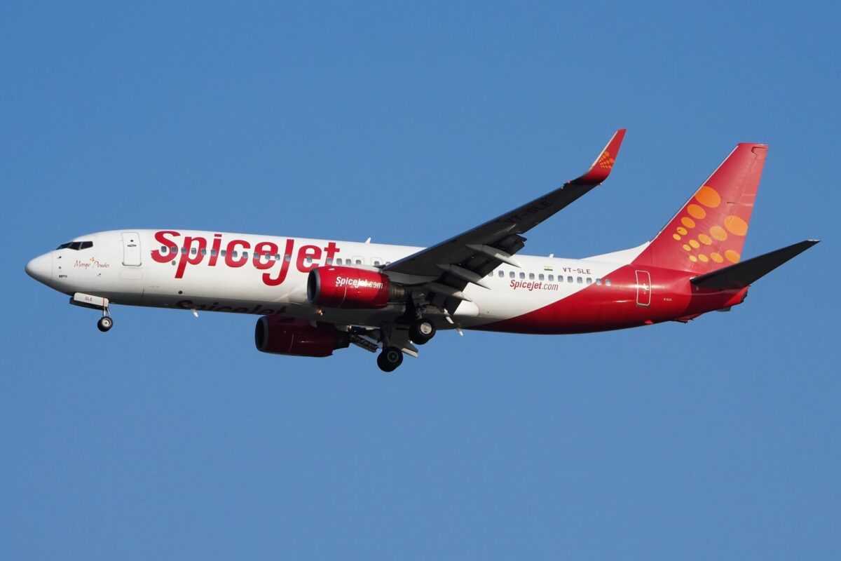 Spicejet Boeing 737 800 Reg VT SLE