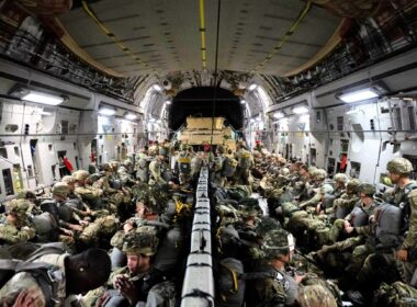 Allied Paratroopers Exercise Talisman Sabre 25