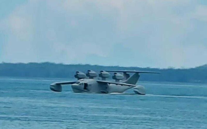 Chinese ekranoplan