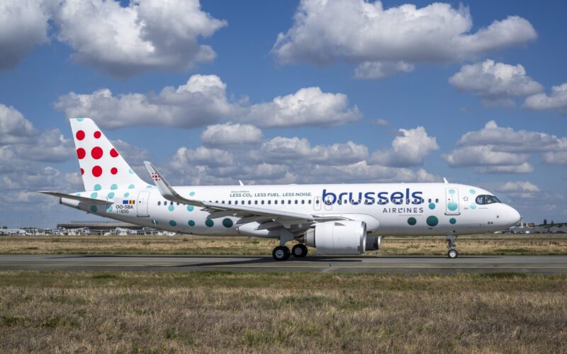 AC 1513 A320neo Brussels Airlines