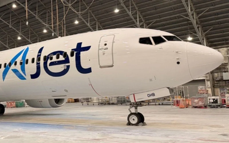 AJet Boeing 737 MAX 8