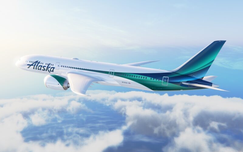 Alaksa Airlines new livery