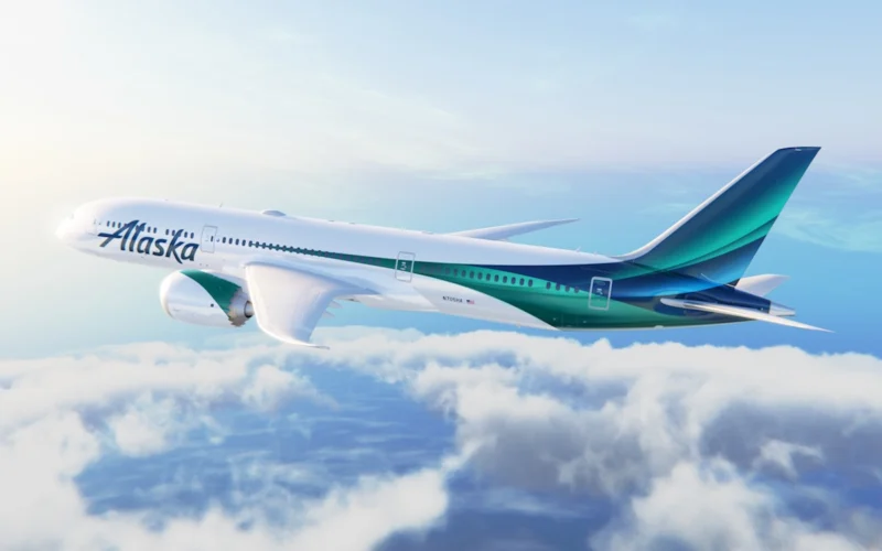 Alaksa Airlines new livery