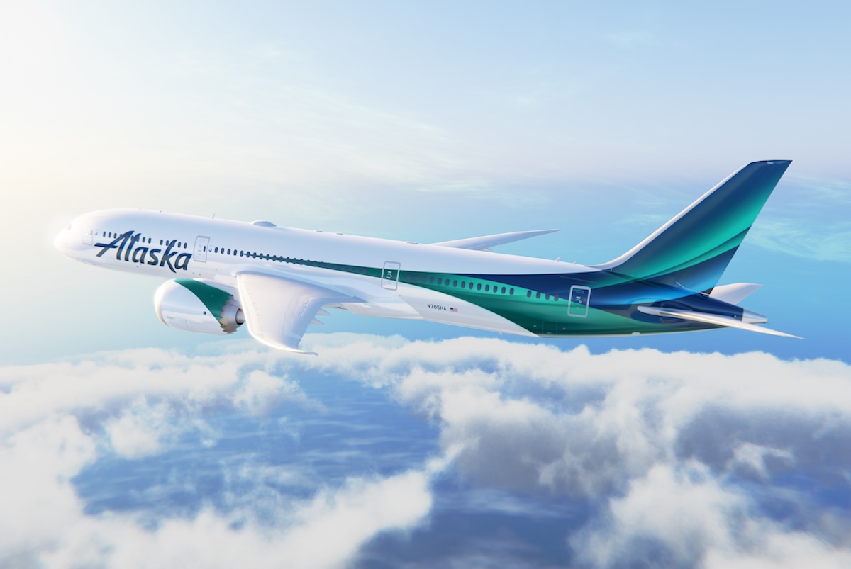 Alaksa Airlines new livery