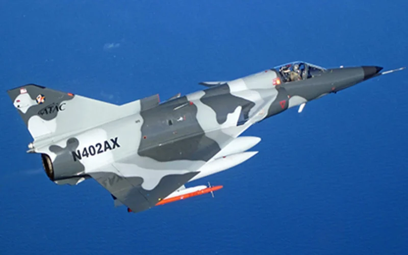 ATAC Kfir chase aircraft