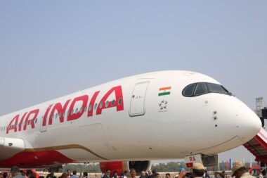 Air India A350 aircraft