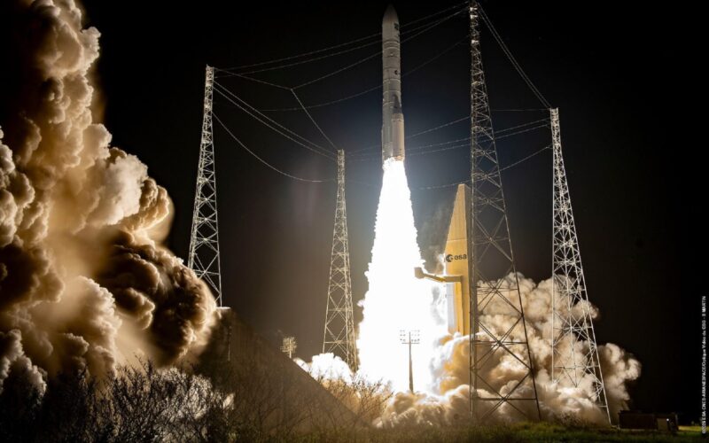 Ariane 6 rocket launch Airbus satellite