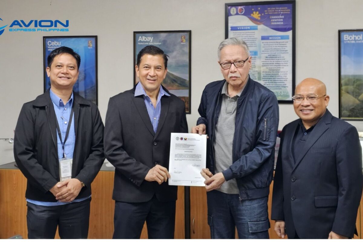 Avion Express PH obtains TOC