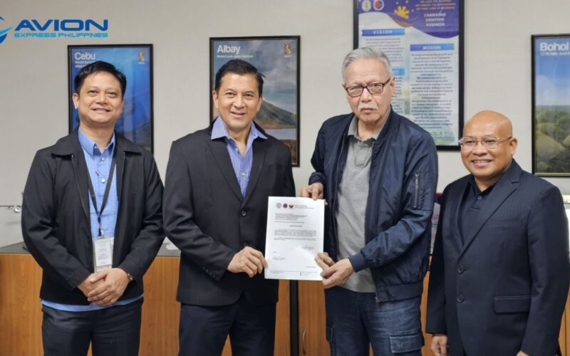 Avion Express PH obtains TOC